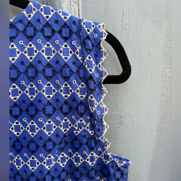 indi &  cold Broderie Anglaise Midi dress, size Large - Picture 5 of 9